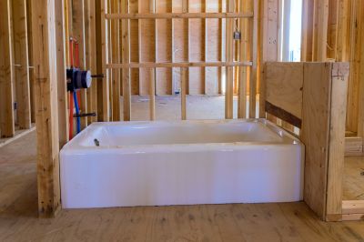New Bathtub in a Residential Space
